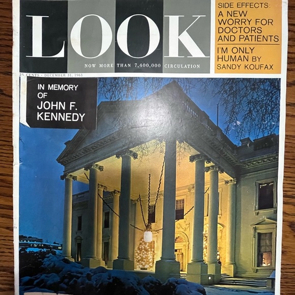 Vintage December 3 December 31, Jan. 28 1963-64 LOOK Magazines - JOHN F. KENNEDY - Picture 5 of 10